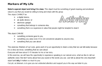 Lynne Duddy - Activity: Markers of my Life